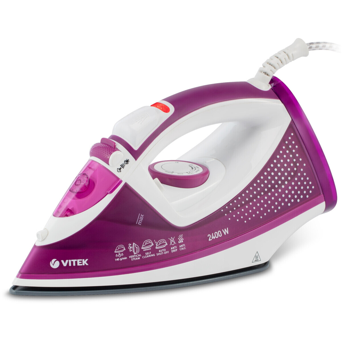 Утюг VITEK VT-8346 White/Violet