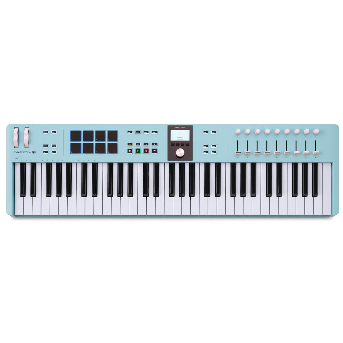 MIDI-клавиатура Arturia KeyLab Essential 61 MK3 Aquamarine