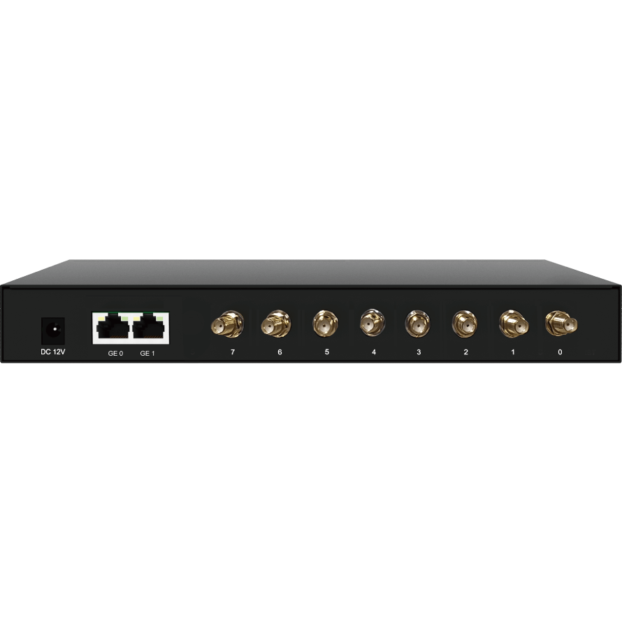 IP-АТС Dinstar UC2000-VE (8-Channels) - UC2000-VE-8G-B - фото 2