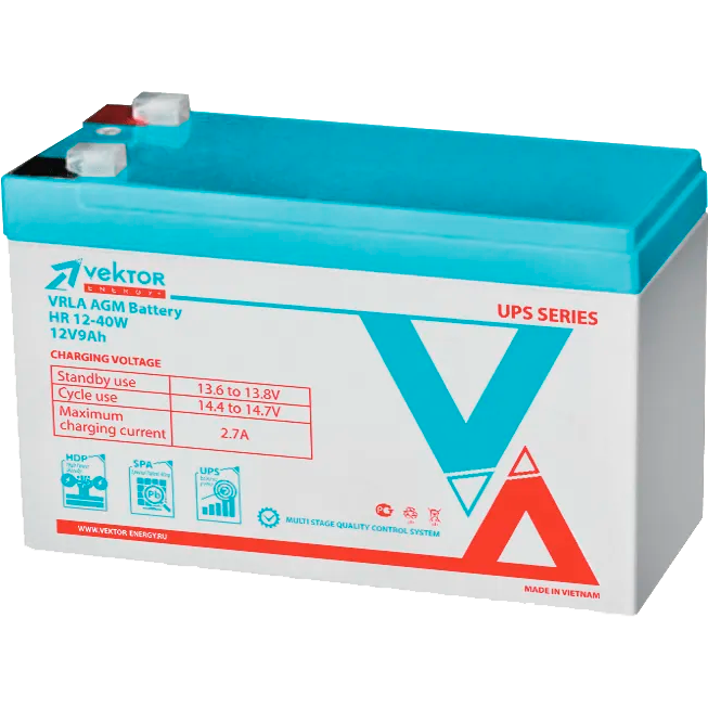 Аккумуляторная батарея Vektor Energy HR 12-40W