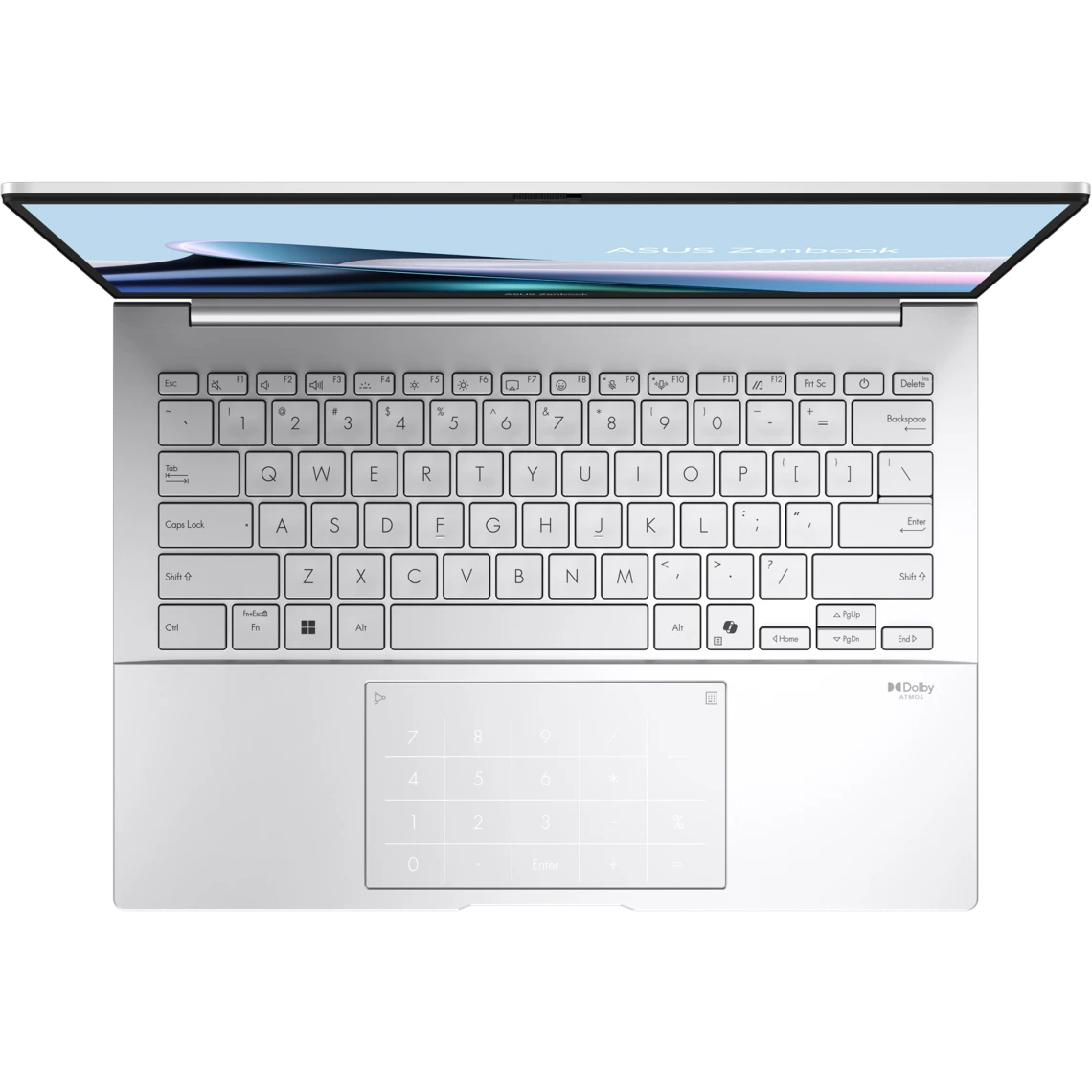 Ноутбук ASUS UX3405CA Zenbook 14 Foggy Silver (90NB14W4-M010E0) - фото 3