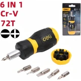 Набор отвёрточный Deli DL636182N