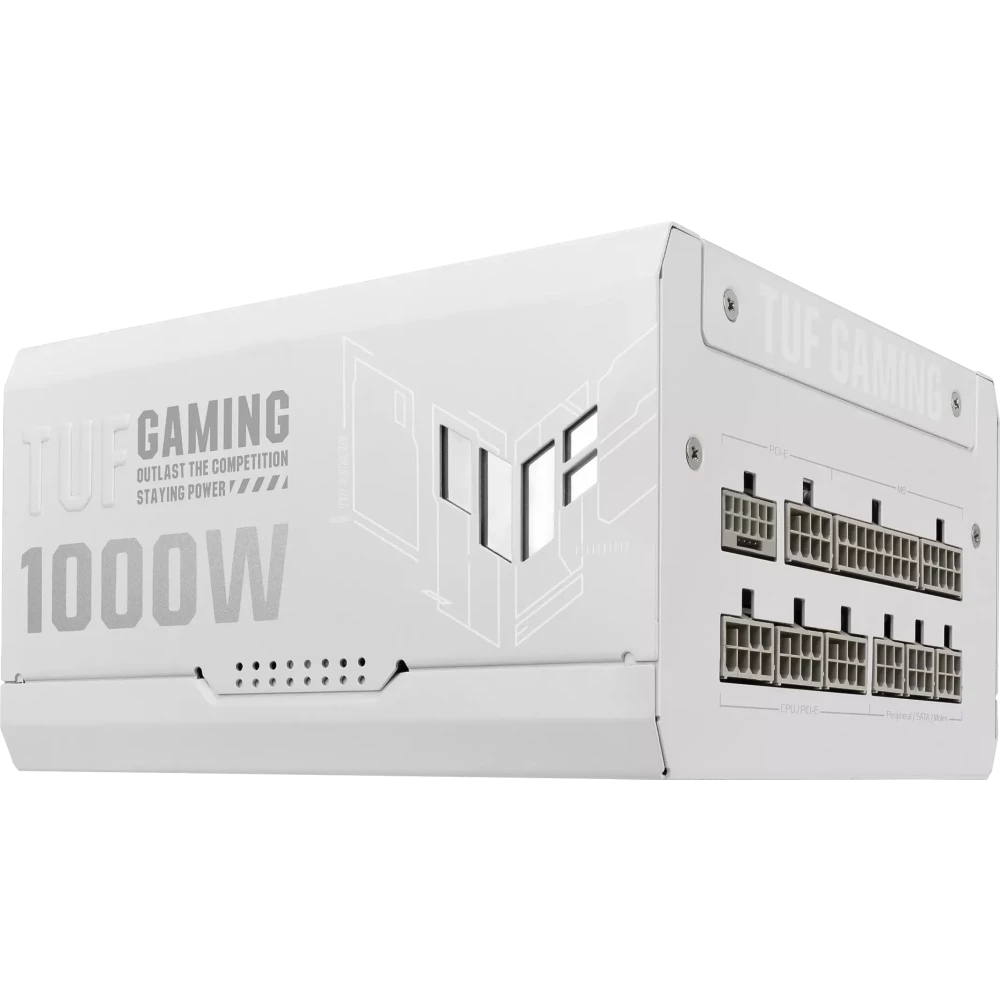 ..... ....Блок питания 1000W ASUS TUF Gaming Gold White Edition (TUF-GAMING-1000G-WHITE) (6KJM) из ремонта - 90YE00S5-B0NA00 - фото 8