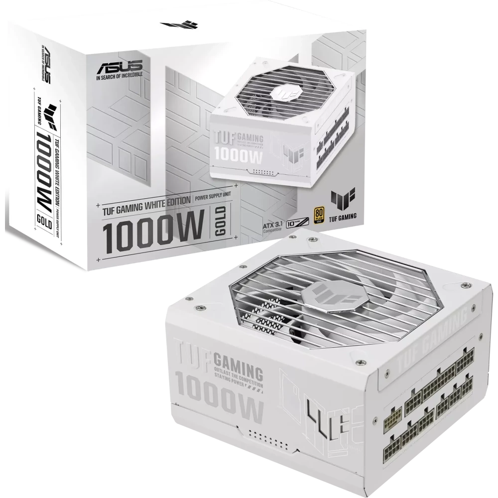 ..... ....Блок питания 1000W ASUS TUF Gaming Gold White Edition (TUF-GAMING-1000G-WHITE) (6KJM) из ремонта - 90YE00S5-B0NA00 - фото 12