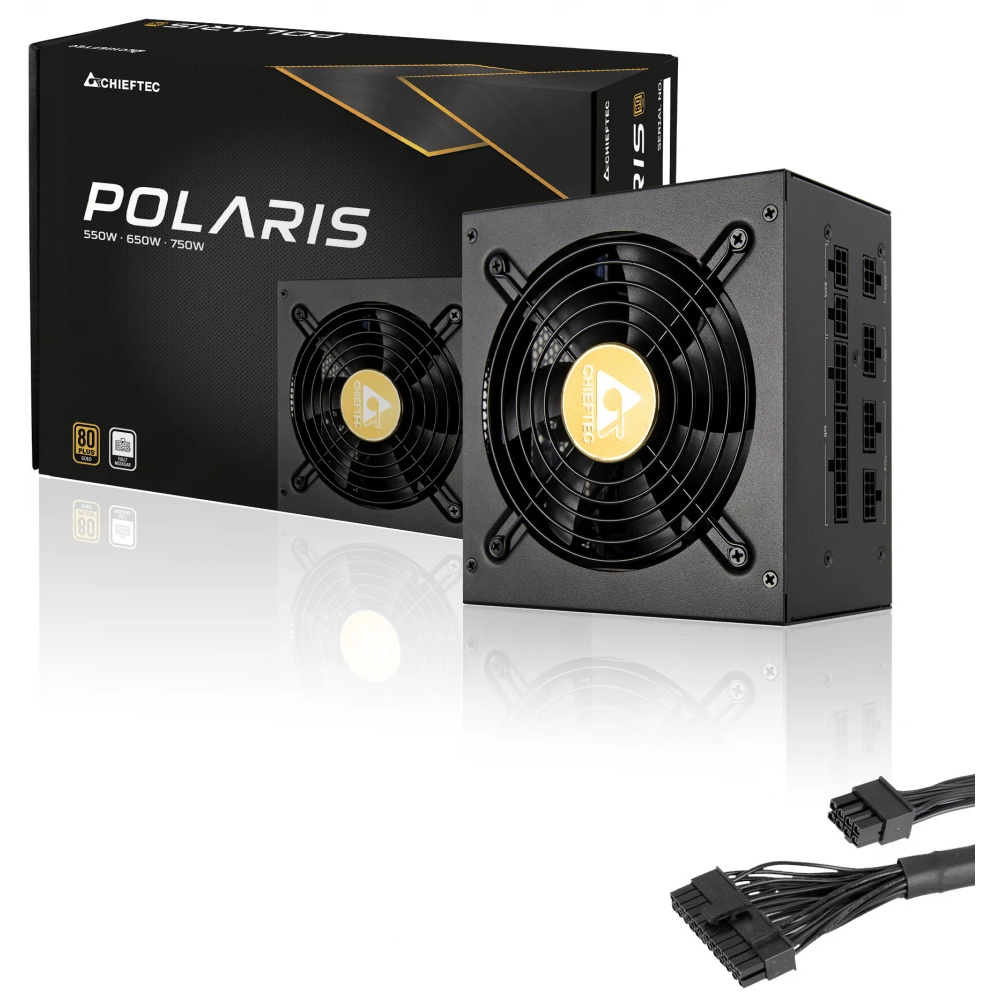 ..... Блок питания 750W Chieftec Polaris (PPS-750FC) (3238) из ремонта - фото 4