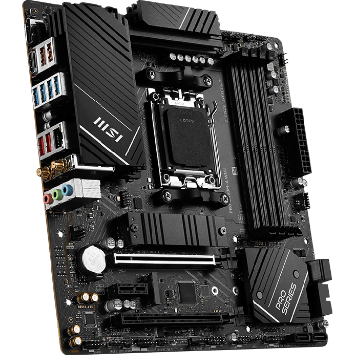 ..... Материнская плата MSI PRO B650M-A WIFI (2389) из ремнота, OEM, без комплекта - фото 3