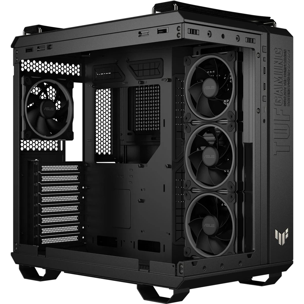 ..... Корпус ASUS TUF Gaming GT502 Horizon ARGB Black (1VMM) Б/У - 90DC0090-B19020 - фото 4