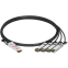 Кабель QSFP28 FS QSFP-100G-4SPC01 (74664), 1м