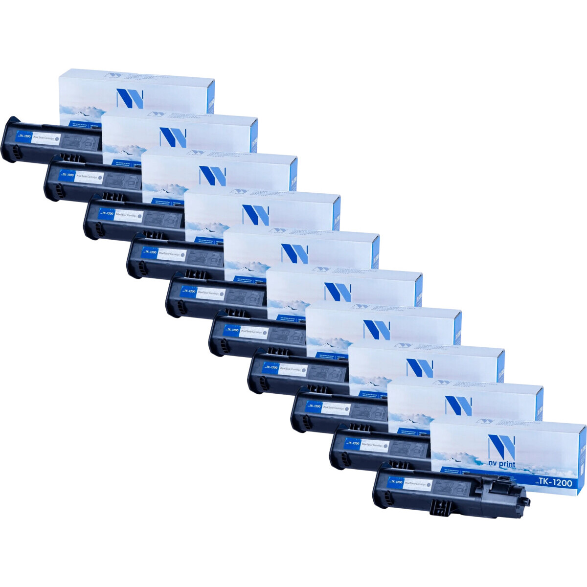 Картридж NV Print TK1200-SET10 Black - NV-TK-1200-SET10