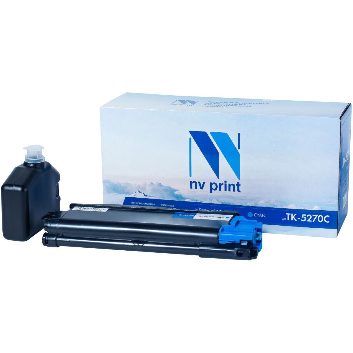 Картридж NV Print TK-5270C Cyan