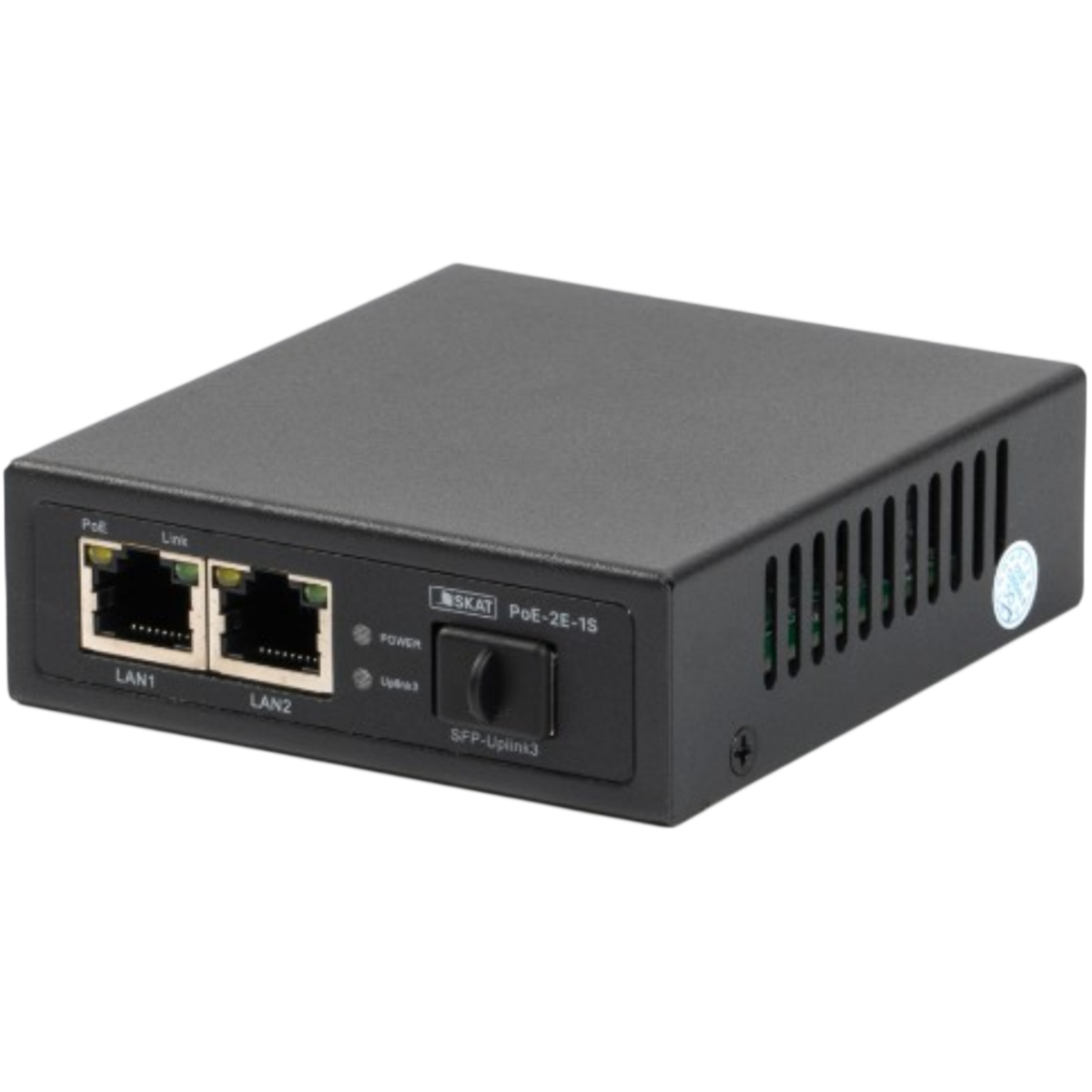 Коммутатор (свитч) Бастион SKAT PoE-2G-1S - фото 2