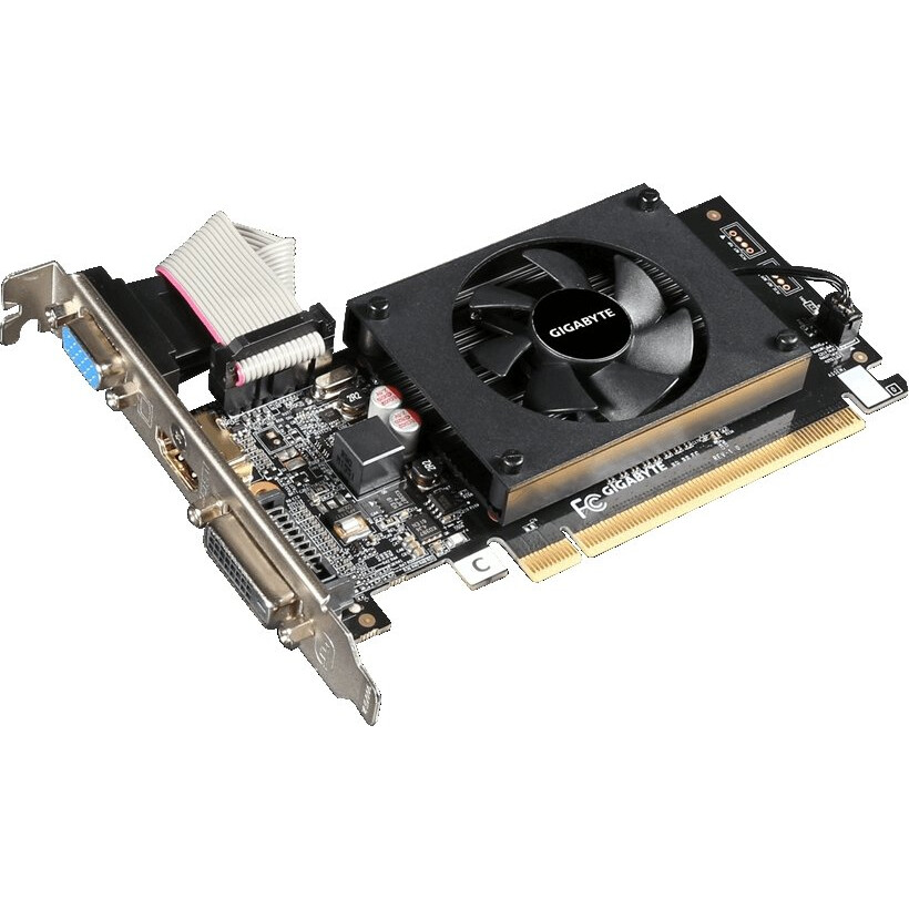 Видеокарта NVIDIA GeForce GT 710 Gigabyte 2GB (GV-N710D3-2GL)