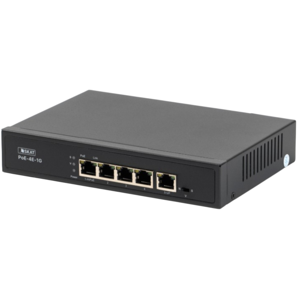 Коммутатор (свитч) Бастион SKAT PoE-4G-1G