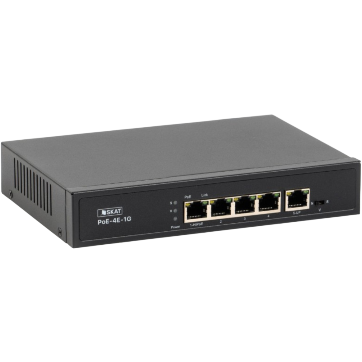 Коммутатор (свитч) Бастион SKAT PoE-4G-1G - фото 2