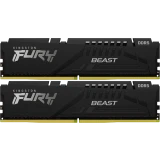 Оперативная память 32Gb DDR5 6400MHz Kingston Fury Beast (KF564C32BBEK2-32) (2x16Gb KIT)