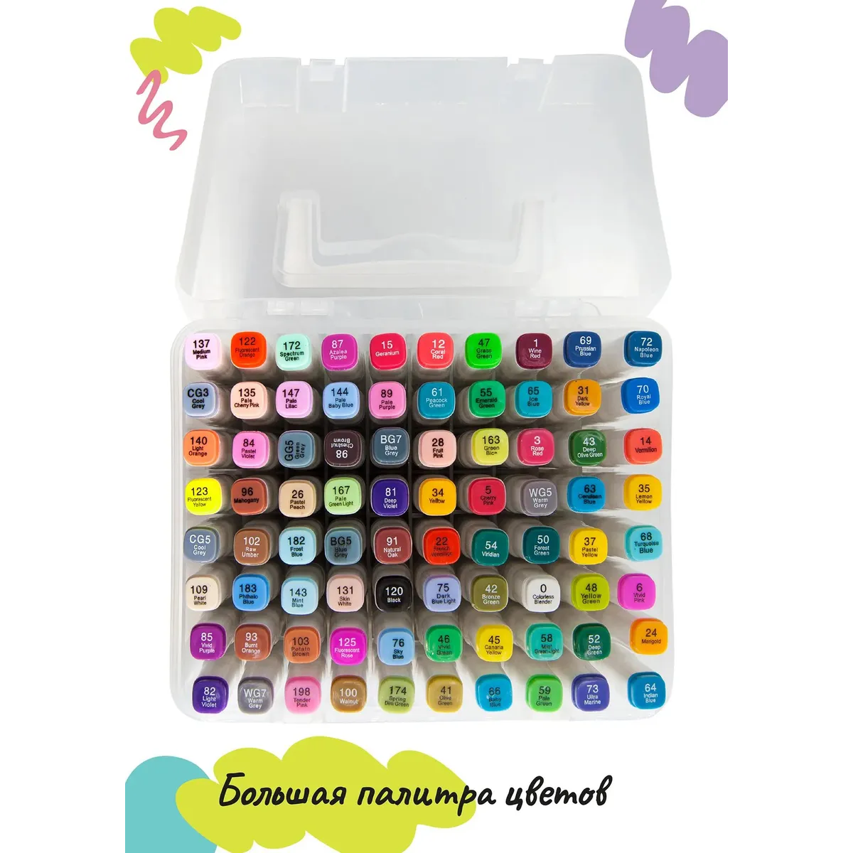 Набор маркеров Silwerhof 1509970 - фото 13