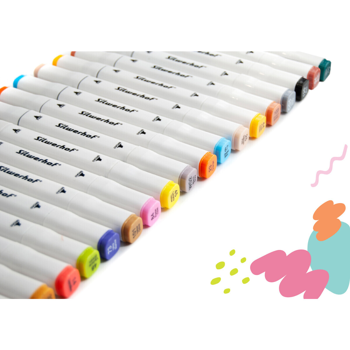 Набор маркеров Silwerhof 1509942 - фото 12