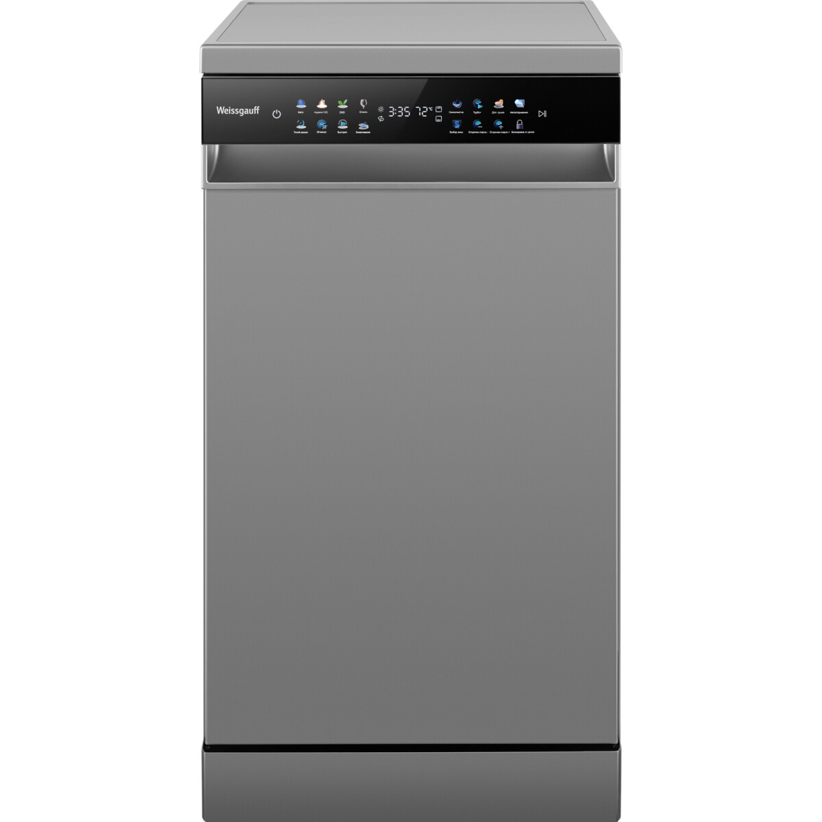 Встраиваемая посудомоечная машина Weissgauff DW 4539 Inverter Touch AutoOpen Inox - 432175 - фото 3