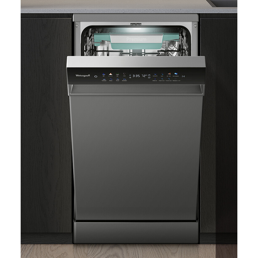 Встраиваемая посудомоечная машина Weissgauff DW 4539 Inverter Touch AutoOpen Inox - 432175 - фото 9