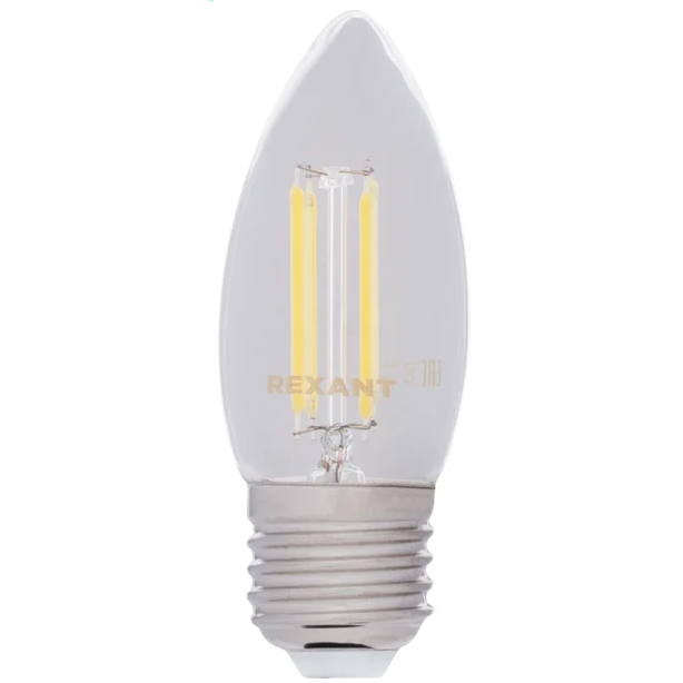 Филаментная лампочка Rexant 604-085 (7.5 Вт, E27)