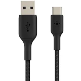 Кабель USB - USB Type-C, 1м, Belkin CAB002BT1MBK