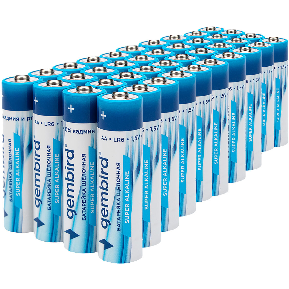 Батарейка Gembird GB-LR6-40B (AA, 40 шт.)