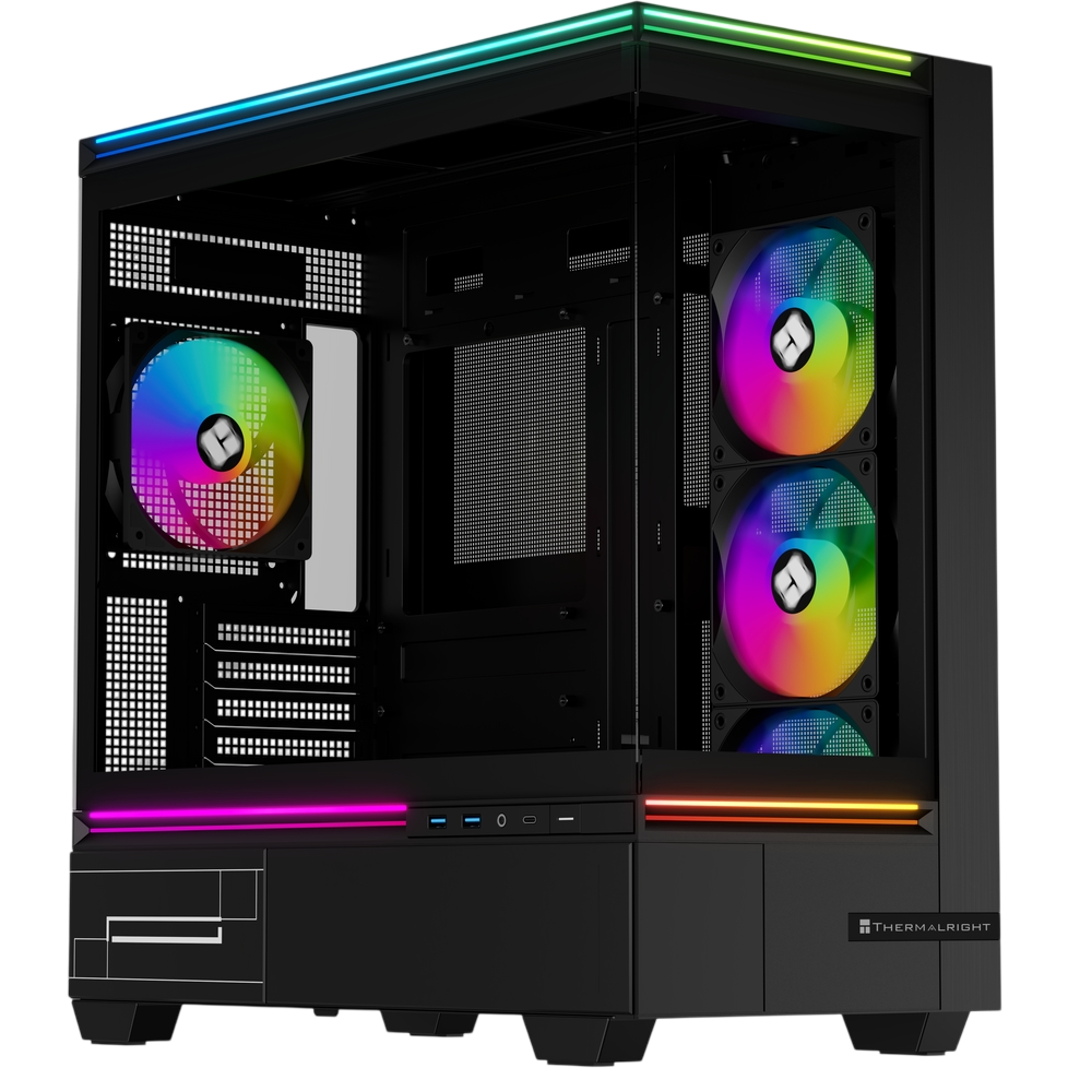 Корпус Thermalright M10 FAN4-C Black - TRTLM10BF4C - фото 3