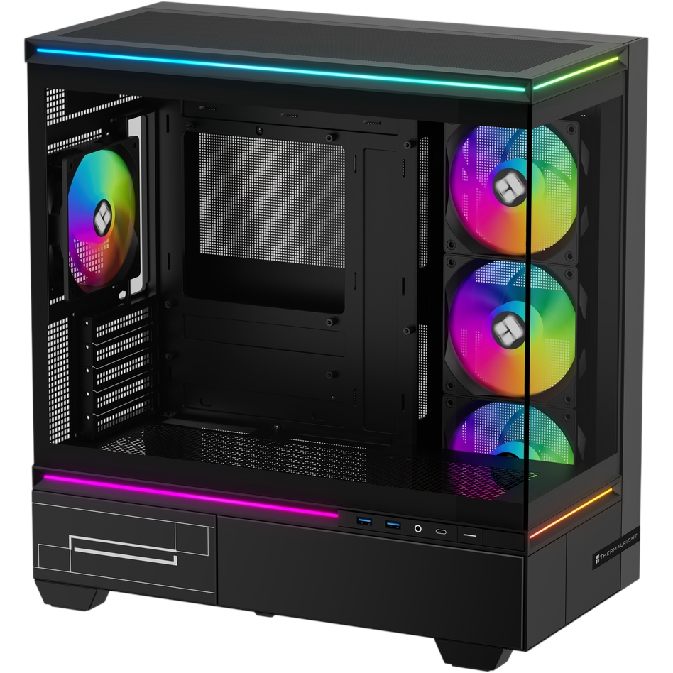 Корпус Thermalright M10 FAN4-C Black - TRTLM10BF4C - фото 4