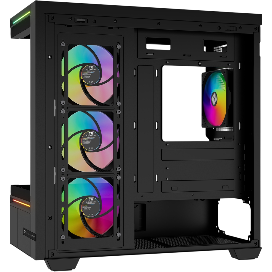 Корпус Thermalright M10 FAN4-C Black - TRTLM10BF4C - фото 7