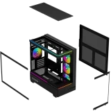 Корпус Thermalright M10 FAN4-C Black (TRTLM10BF4C)