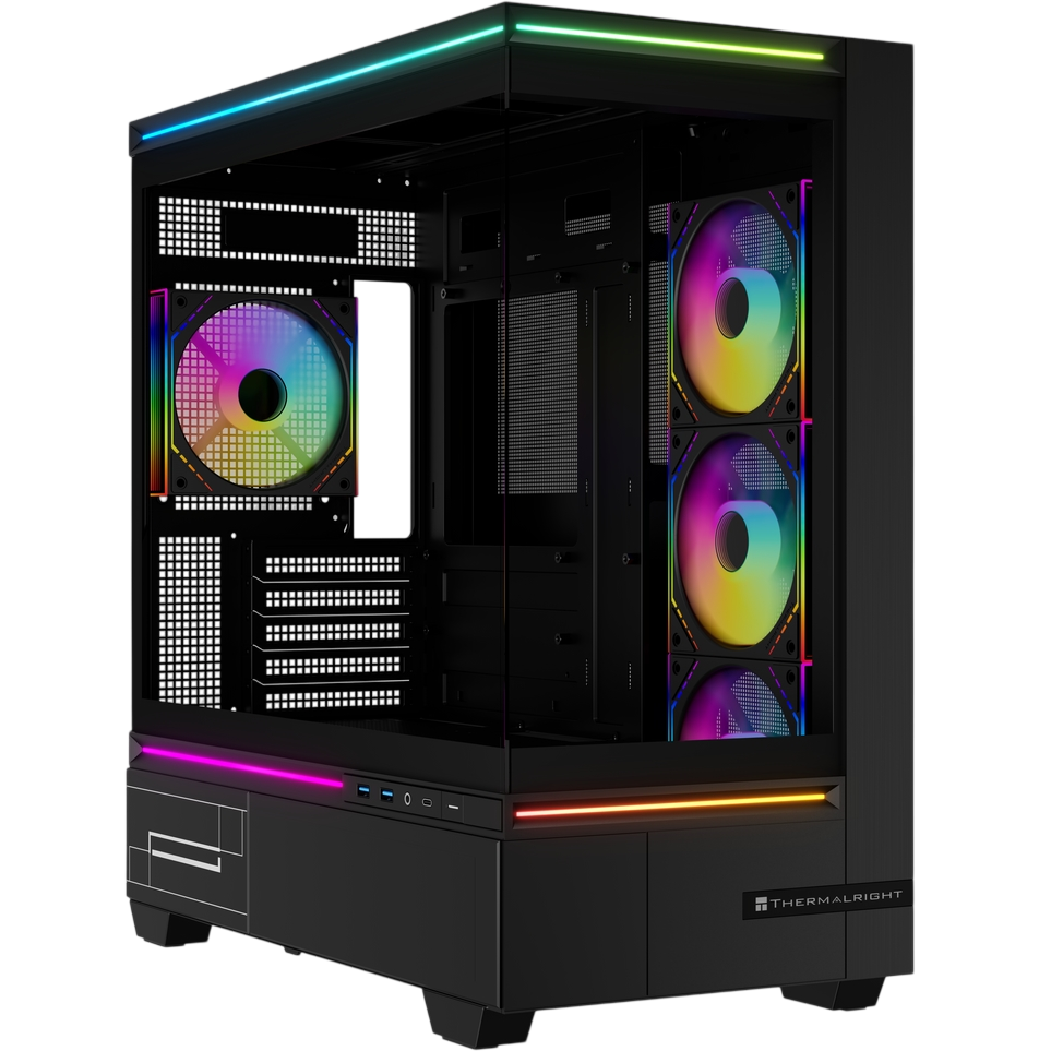 Корпус Thermalright M10 FAN4-M Black