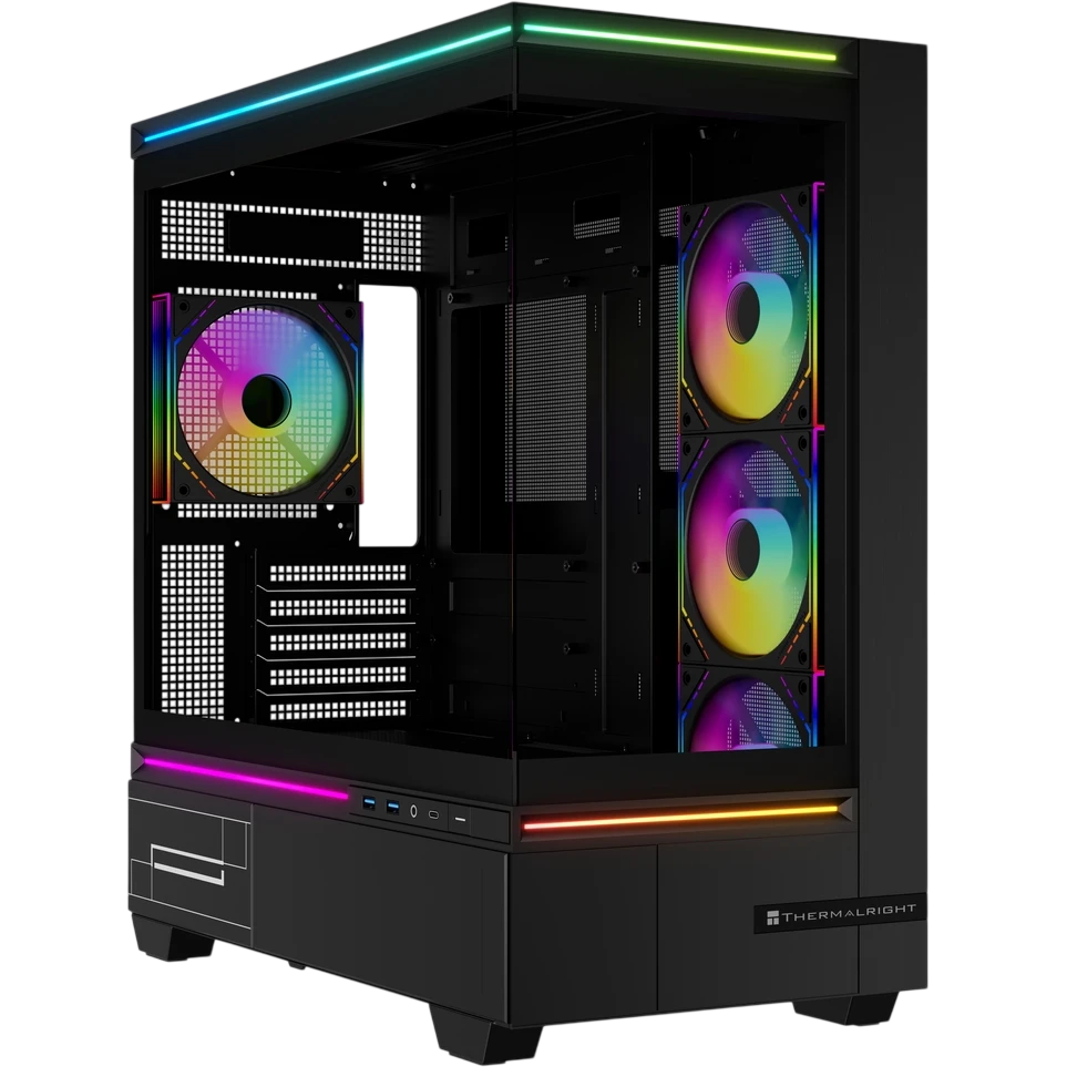 Корпус Thermalright M10 FAN4-M Black - TRTLM10BF4M