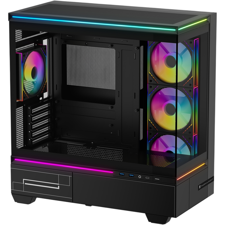 Корпус Thermalright M10 FAN4-M Black - TRTLM10BF4M - фото 4