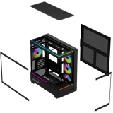 Корпус Thermalright M10 FAN4-M Black (TRTLM10BF4M)