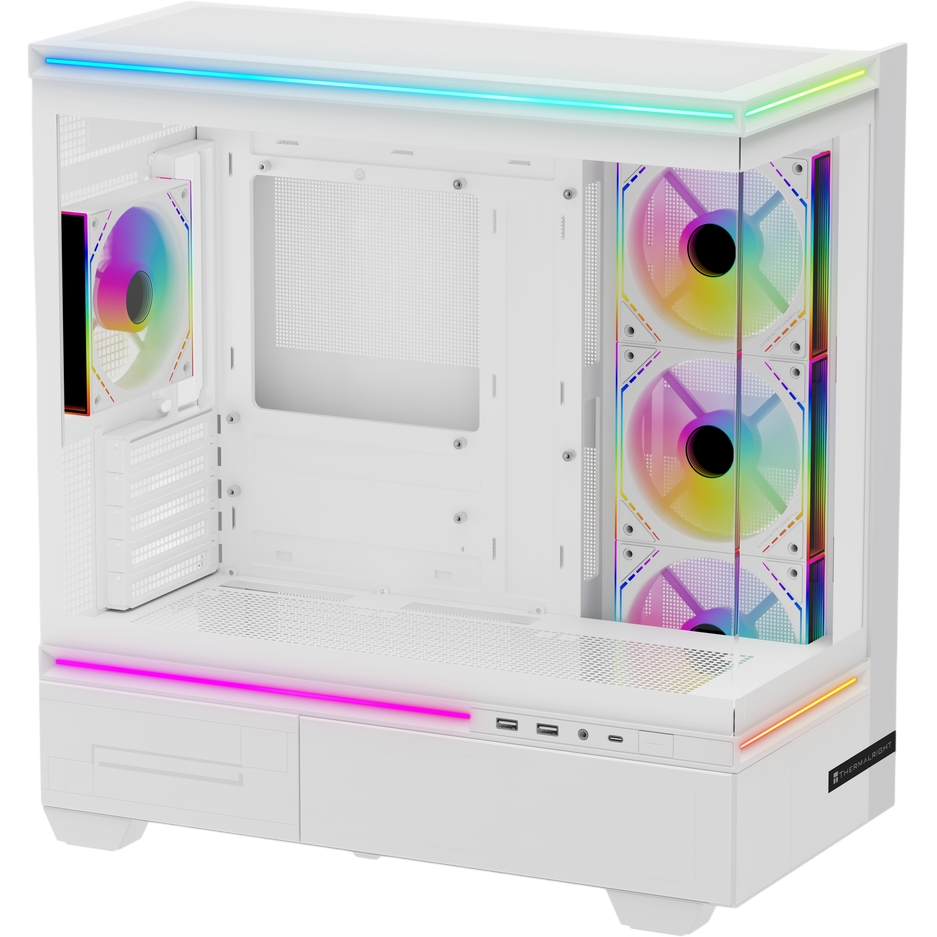 Корпус Thermalright M10 FAN4-M White - TRTLM10WF4M - фото 3