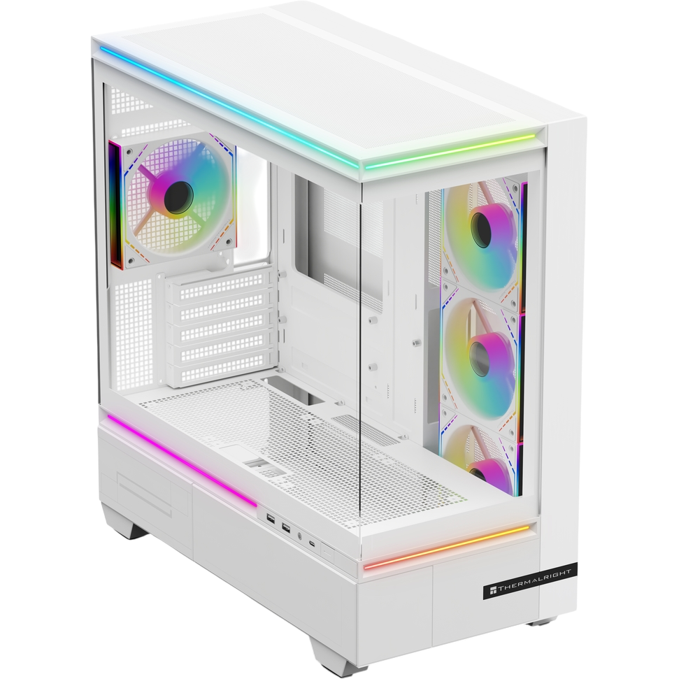 Корпус Thermalright M10 FAN4-M White - TRTLM10WF4M - фото 4