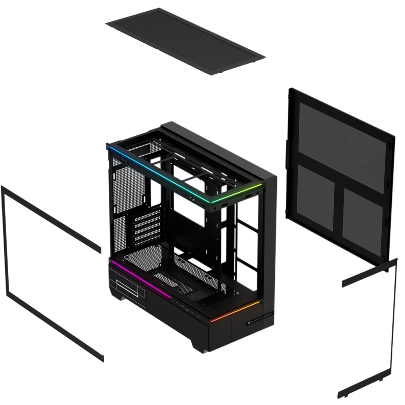 Корпус Thermalright M10 Black - TRTLM10B - фото 9