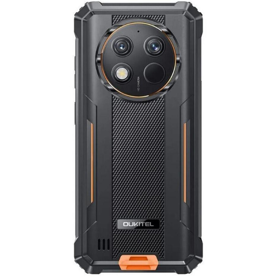 Смартфон Oukitel G1 6/256Gb Black/Orange - OTG1-6256ORA - фото 3
