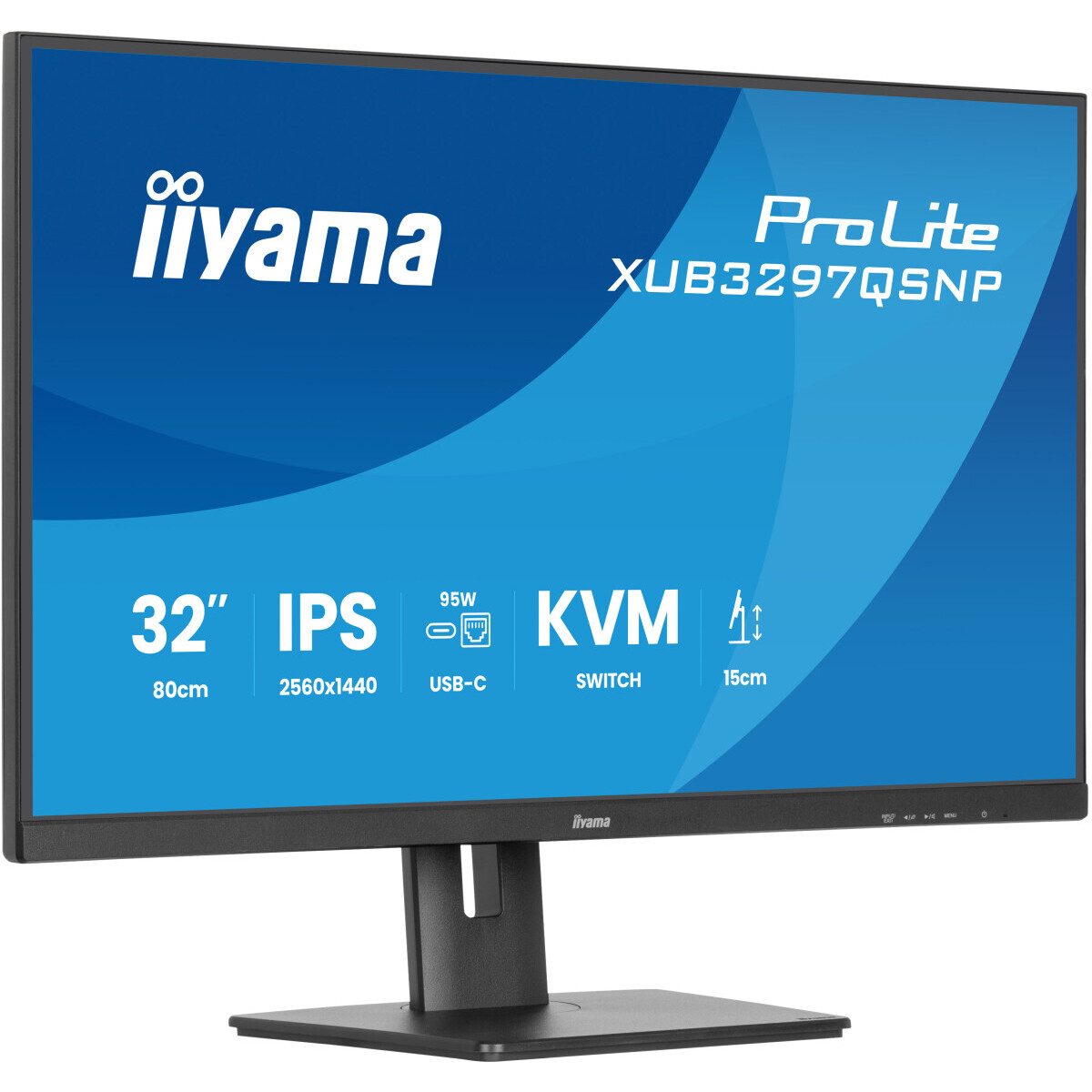 Монитор iiyama 32" ProLite XUB3297QSNP-B1 - фото 3