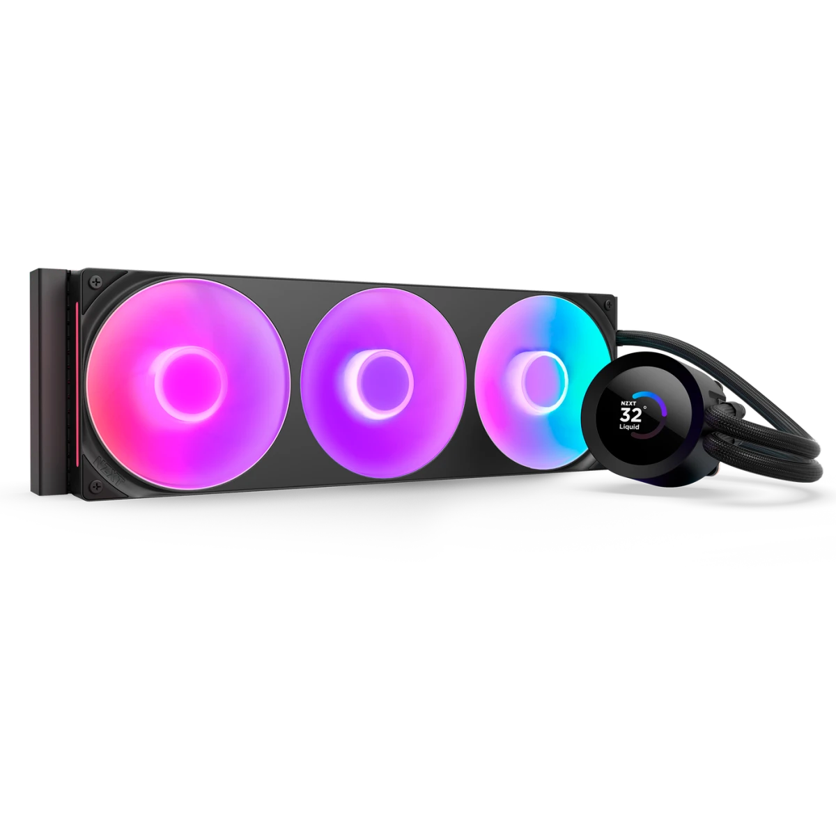 Система жидкостного охлаждения NZXT Kraken Plus 360 RGB V2 Black (RL-KR360-B2)