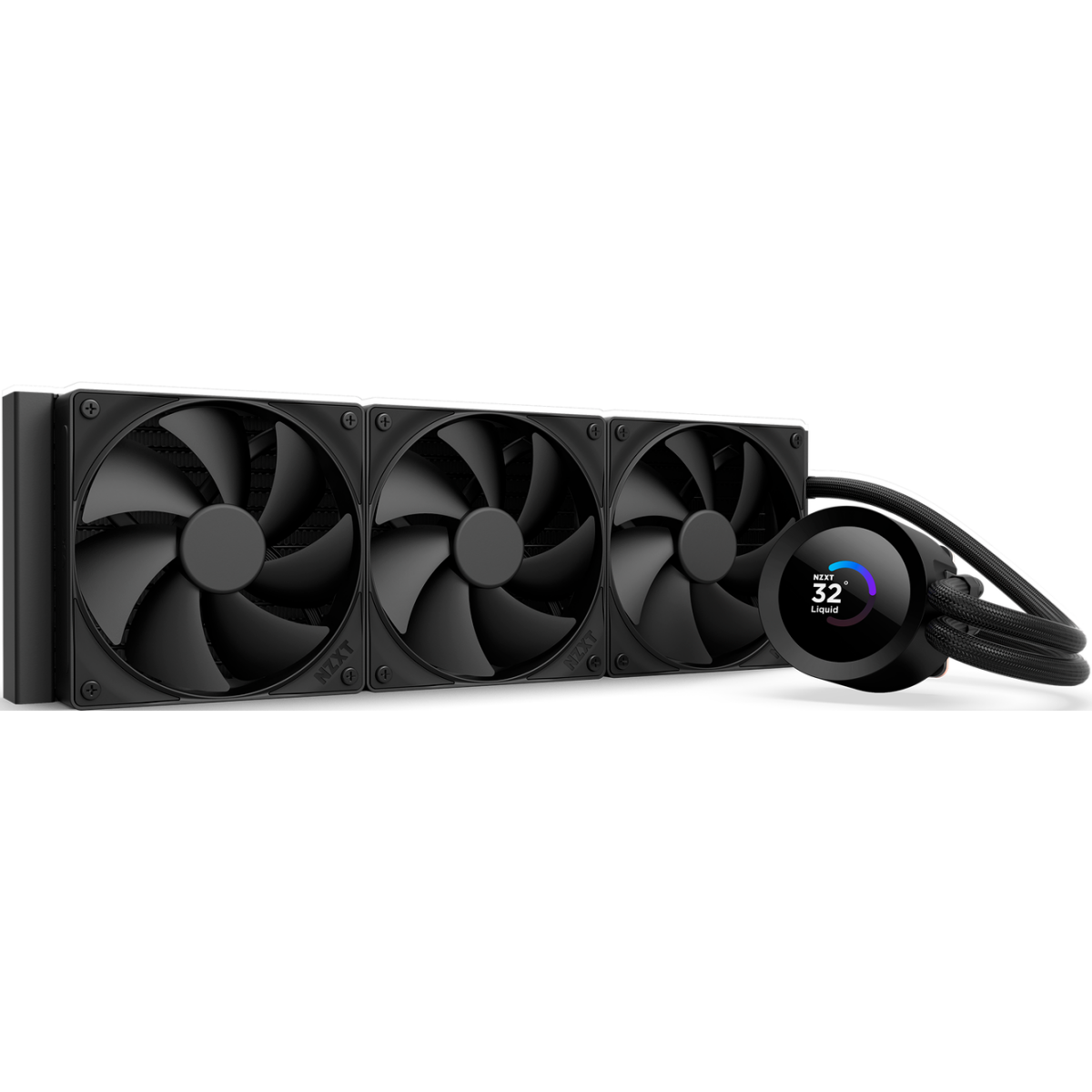 Система жидкостного охлаждения NZXT Kraken Plus 360 V2 Black (RL-KN360-B2)