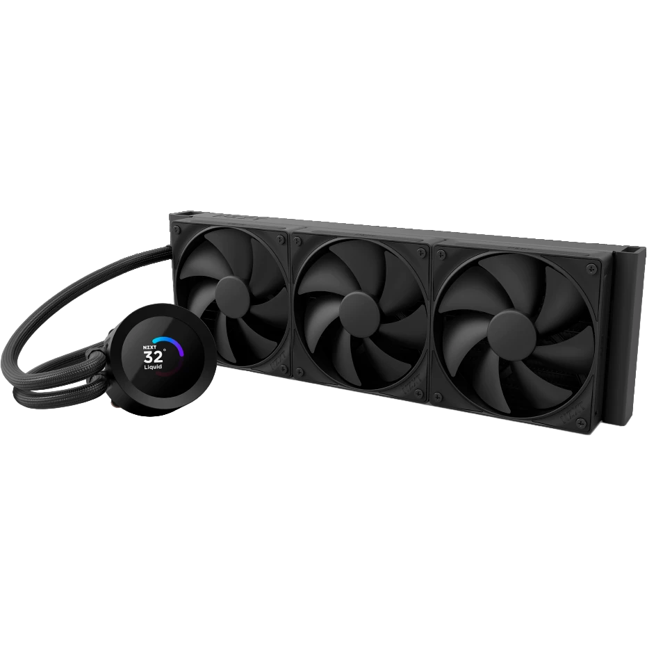 Система жидкостного охлаждения NZXT Kraken Plus 360 V2 Black (RL-KN360-B2) - фото 2