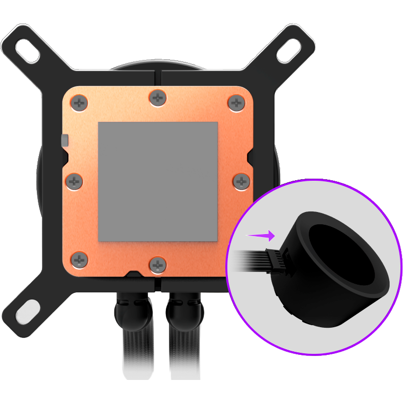 Система жидкостного охлаждения NZXT Kraken Plus 360 V2 Black (RL-KN360-B2) - фото 6