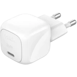 Сетевое зарядное устройство Belkin BoostCharge Compact USB-C Wall Charger 30W White (WCA008KQWH)