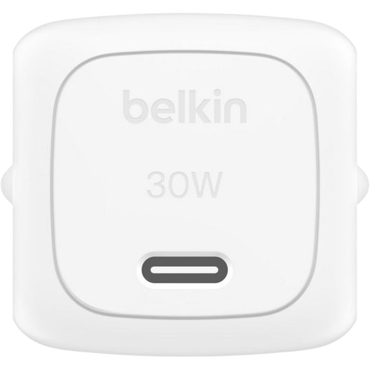 Сетевое зарядное устройство Belkin BoostCharge Compact USB-C Wall Charger 30W White - WCA008KQWH - фото 4