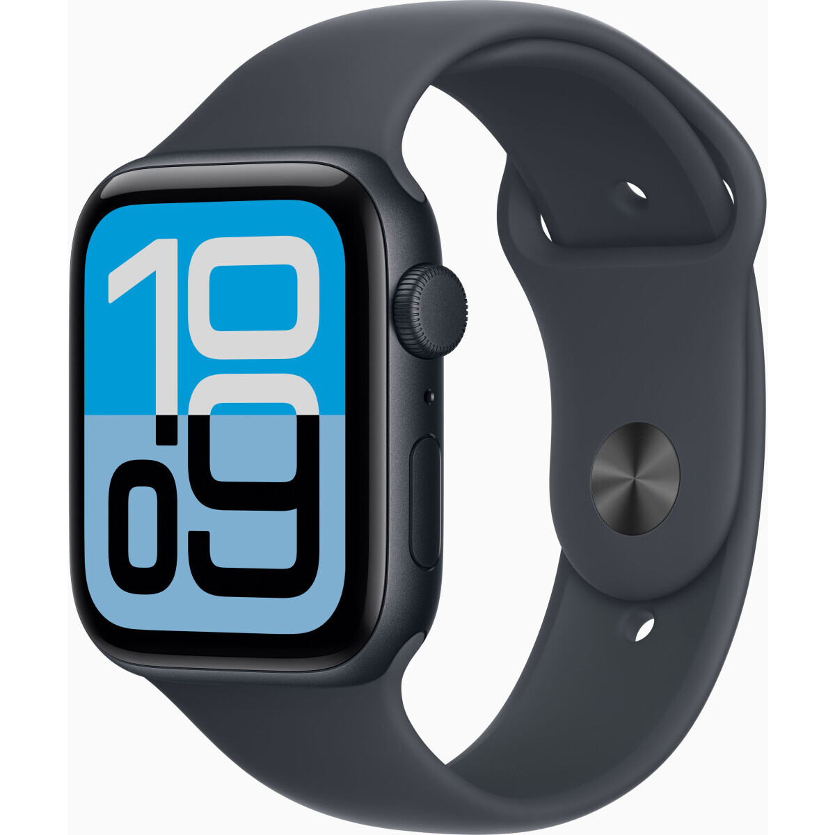 Умные часы Apple Watch SE 3 44mm Midnight Aluminum Case with Midnight Sport Band S/M (MEHN4)