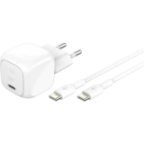 Сетевое зарядное устройство Belkin BoostCharge USB-C Wall Charger 30W + USB-C Cable White (WCA008kq1MWH-B6)