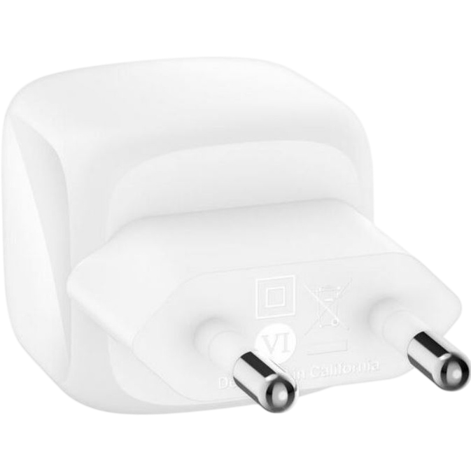 Сетевое зарядное устройство Belkin BoostCharge USB-C Wall Charger 30W + USB-C Cable White - WCA008kq1MWH-B6 - фото 4