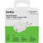 Сетевое зарядное устройство Belkin BoostCharge USB-C Wall Charger 25W White - WCA012kqWH - фото 4