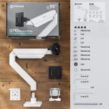 Кронштейн Onkron G110 Black/White (G110-BW)